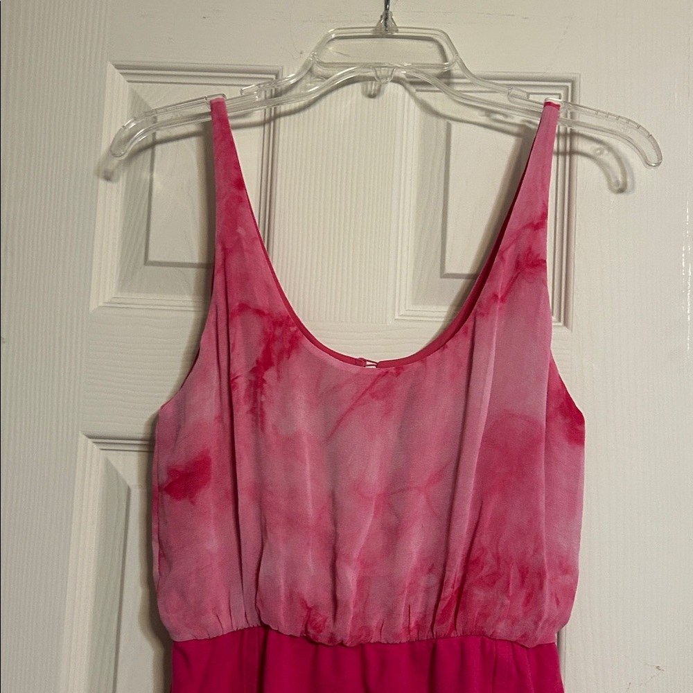 ๐ญ2/$30๐ญ Alice & Olivia pink silk blend sleeveless dress - Picture 2 of 8